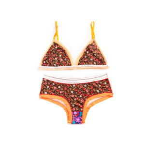 Isabelle de Paris - Pampa - Set Lingerie orange - 12076